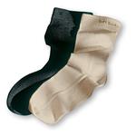 Ponožky pro citlivá chodidla béžová